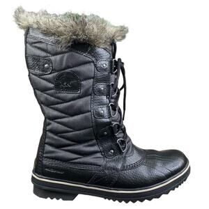 Sorel Women’s Tofino II Black Winter Boots Size US 10.5